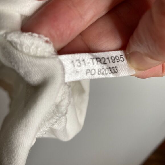 Tommy Bahama White Pima Cotton Polo Relax Shirt Size L - Picture 6 of 11